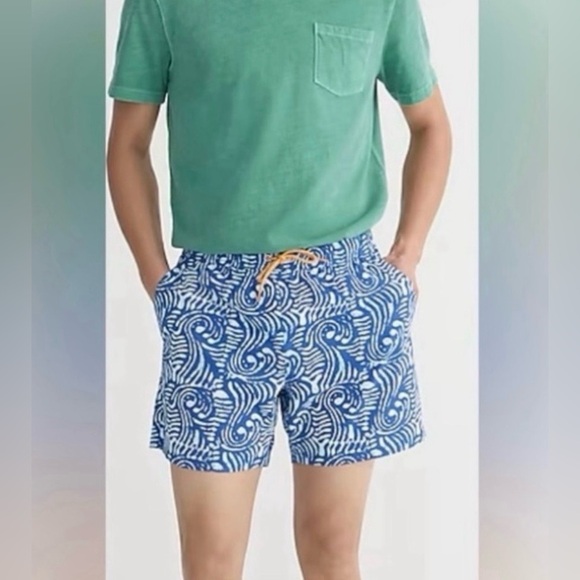 J.Crew 6'' Stretch Swim Trunk - Picture 2 of 9